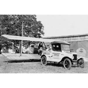 Ford Towing Plane by Unknown 18x12
