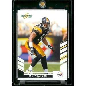  2007 Score # 210 James Farrior   Pittsburgh Steelers   NFL 