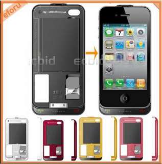 Dual SIM Card 2 Standby GSM GPRS Backup Battery Case Cover F Phone 