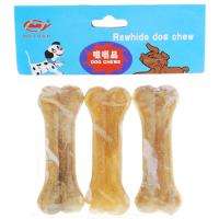 Pet Dog Teething Dental Chew Bone Play Toys 3 Bone Set  