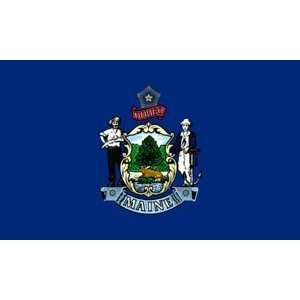 Maine State Flag 