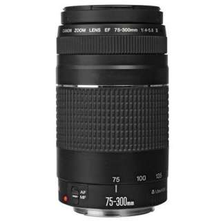 Canon 75 300/4.0 5.6 EF III Zoom Lens USA   6473A003