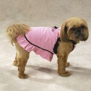   Side Ribbons and Ruffles Dog Pet Dress Medium Pink: Kitchen & Dining