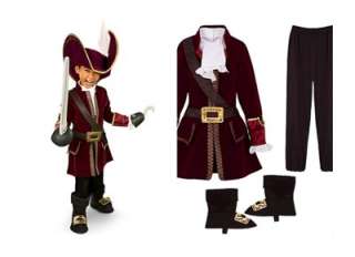 Disney Store Captain Hook Costume or Hat or Sword & Hook Set or not 