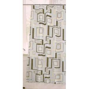  Maze Crystal Bay Shower Curtain Colors: Home & Kitchen