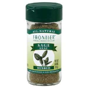 Frontier Natural Products Sage Leaf, Rubbed, 0.40 Ounce:  
