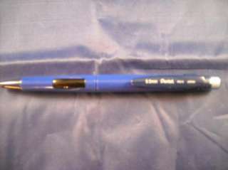 Vintage Pentel Fine Auto Mechanical Pencil PD15 Blue  