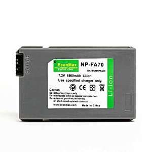  1800mAh NP FA70 Battery For Sony DCR HC90E DCR HC90ES 