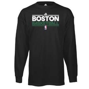  Boston Celtics Black adidas 2011 2012 On Court Practice 
