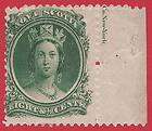1863 NOVA SCOTIA 8c DEEP GREEN (SG14) FINE M MINT