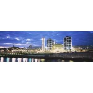   Spree River, Central Station, Berlin, Germany by Panoramic Images
