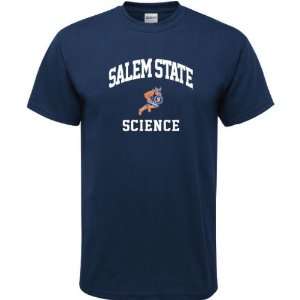  Salem State Vikings Navy Science Arch T Shirt