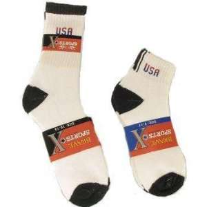  Youth Crew Cotton Sports Socks Case Pack 240: Everything 