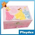   Disney Princess Snowglobe Musical Wishing Fountain w/Original Box