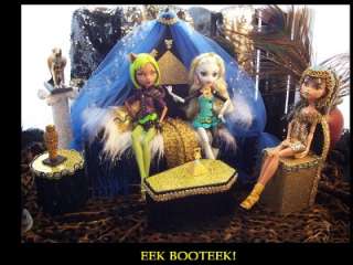 MOnster High Doll Cleo De Nile Living Room SEt ** Handmade by EEK 