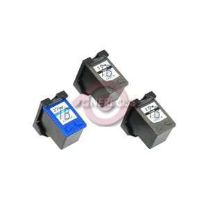  6 PACK COMBO   Remanufactured HP Cartridges (4 Black + 2 