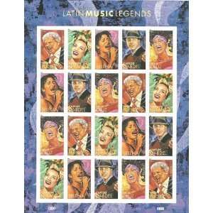  Latin Music Legends 20 x Forever Stamps: Everything Else