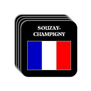  France   SOUZAY CHAMPIGNY Set of 4 Mini Mousepad 