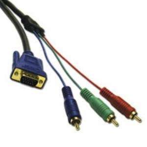 Cables To Go   29643   25ft Ultima HD15M to 3 RCA HDTV Component Video 