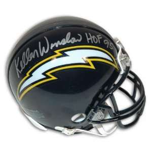   Kellen Winslow San Diego Chargers Mini Helmet: Sports & Outdoors