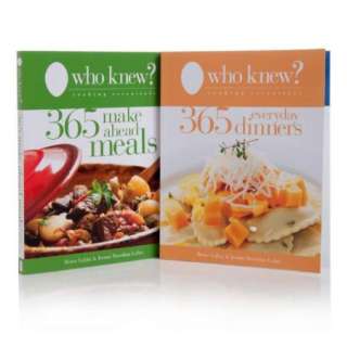 Who Knew? 730 Recipe 2 Book Cooking Essential Set  