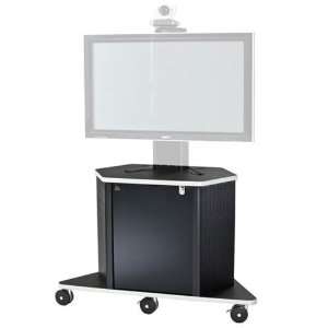   Display Plasma Stand with Rack Mount (Black) PL3070: Home & Kitchen