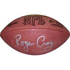  Roger Craig Autographed/Hand Signed Official NFL Tagliabue 
