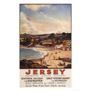  Jersey, England   Southern/Great Western Railway Beach 