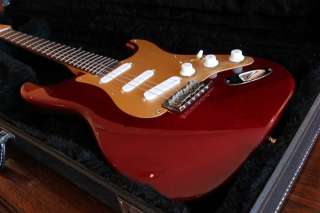   Classic Stratocaster Red Nitro Cellulose Lacquer Finish  