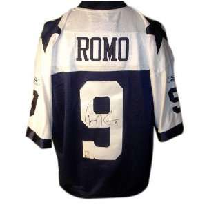  Tony Romo Dallas Cowboys Autographed Thanksgiving Day EQT 