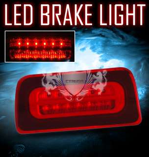 94 04 Chevy S10 /GMC Sonoma LED Red Housing 3rd Brake Light Trunk Lamp 