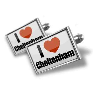 Cufflinks I Love Cheltenham, region:al South West England, England 