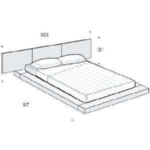  Rossetto Win Floating Queen Bed Rossetto Win Floating 