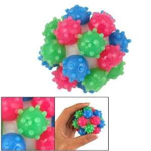  Como Tri Color Sound Maker Bouncing Ball Toy for Children 