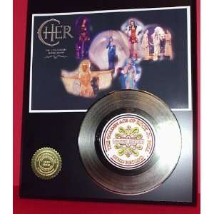  CHER GOLD RECORD LIMITED EDITION DISPLAY 