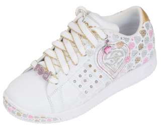 NEW ECKO RED PHRANZ HEARTS GIRLS WOMENS TRAINER RRP £40  