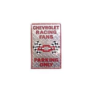  Chevy Racing Parking Sign Parking Signs Street Signs Novelty Signs 