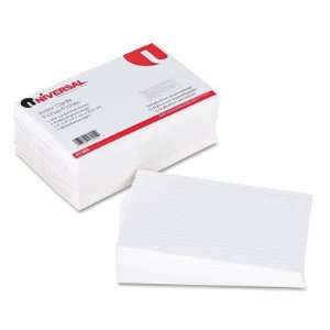  Universal Ruled Index Cards UNV47255: Office Products
