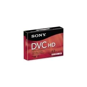  Sony DVM63HDR DVC HD Videocassette: Camera & Photo