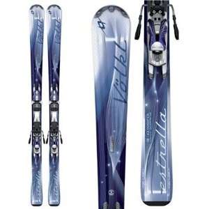 Volkl Attiva Estrella Skis + 3Motion 10.0 Bindings Womens 2011   165 
