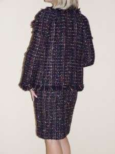 CHANEL 10A Runway Tweed Skirt Jacket Suit 38 NWT $7480  