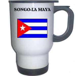  Cuba   SONGO LA MAYA White Stainless Steel Mug 