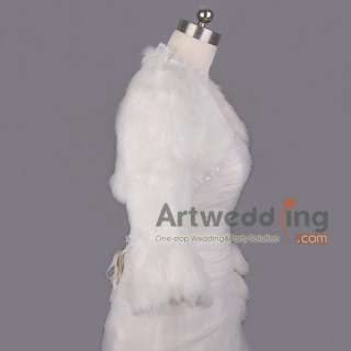 Lace Edge Stole Wrap Shawls Shrug for Wedding Evening Dress(PJ110043)
