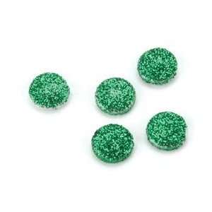 Jesse James Dress It Up Glitter Dots 20/Pkg Emerald DOTS 3540; 6 Items 