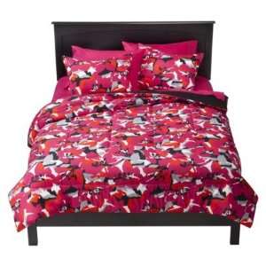  Room Essentials Floral Bed Set   Pink 