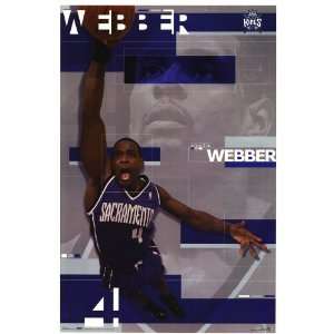  Chris Webber   Sports Poster   22 x 34