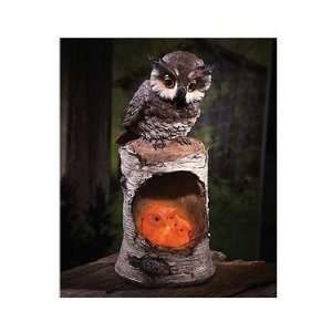  Night Owl Solar Garden Ornament: Patio, Lawn & Garden