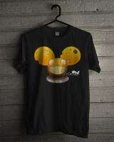 Limited Version Deadmau5 Cheese Head Design Clubbing Band T Shirt Sz S 