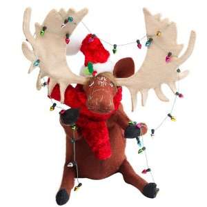  Holiday Lights Moose: Home & Kitchen