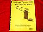 SMITH & WESSON 5906 Pistol Takedown Guide   Brand New!